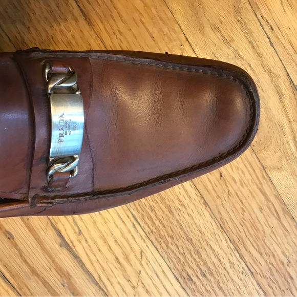 Prada authentic moccasins size 8 - Picture 3 of 9